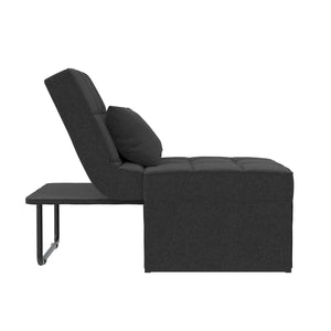 RealRooms 4-in-1 Sofa, Gray Linen - Gray