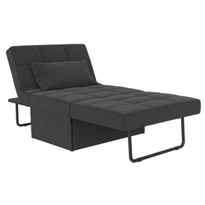RealRooms 4-in-1 Sofa, Gray Linen - Gray