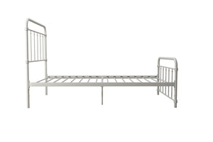 DHP Wallace Metal Bed Frame - White - Twin