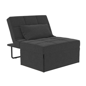 RealRooms 4-in-1 Sofa, Gray Linen - Gray