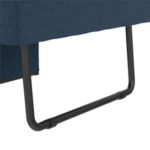 RealRooms 4-in-1 Sofa, Blue Linen - Blue