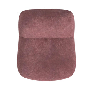 Cortney's Collection Crosby Boucle Swivel Chair - Berry