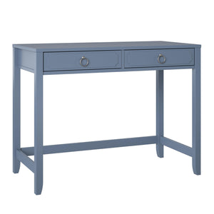 Novogratz Her Majesty 2 Drawer Writing Desk - Blue