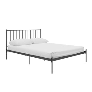 RealRooms Ares Metal Bed - Black - King
