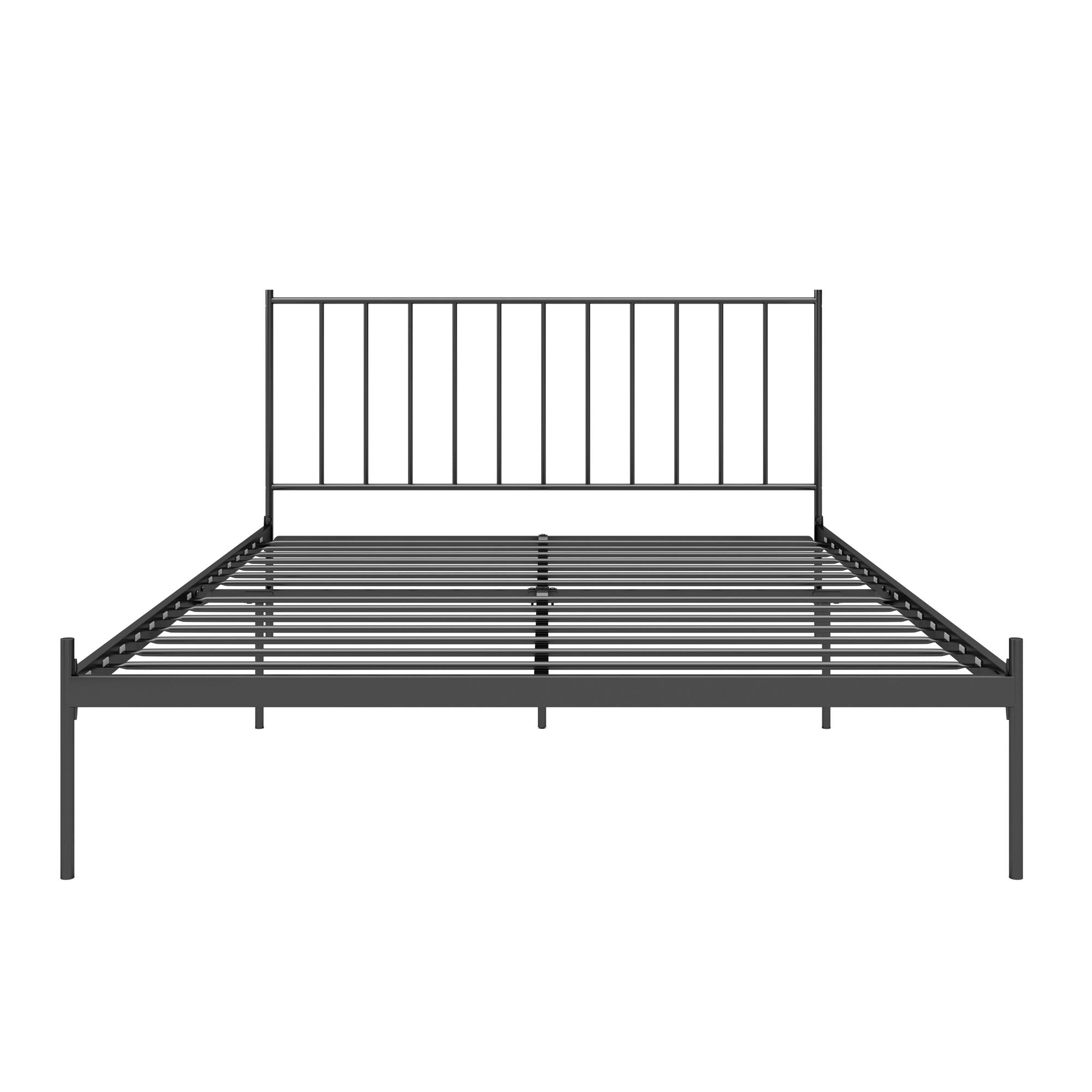 RealRooms Ares Metal Bed - Black - King