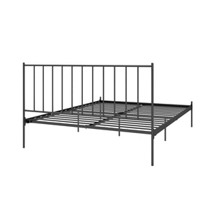 RealRooms Ares Metal Bed - Black - King