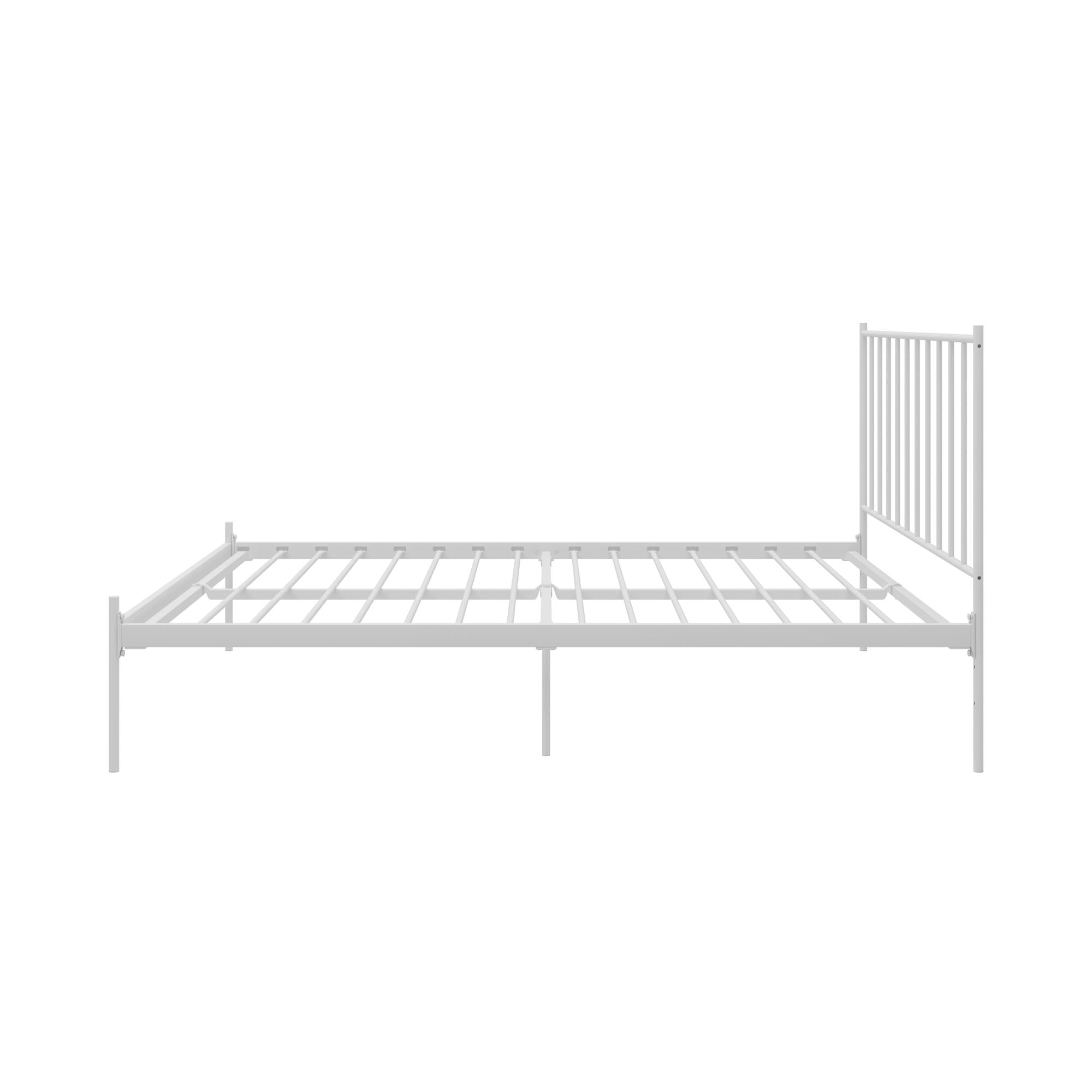 RealRooms Ares Metal Bed - White - Full
