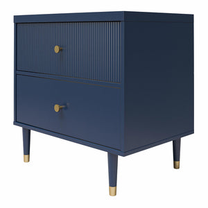 CosmoLiving Elizabeth Nightstand - Navy