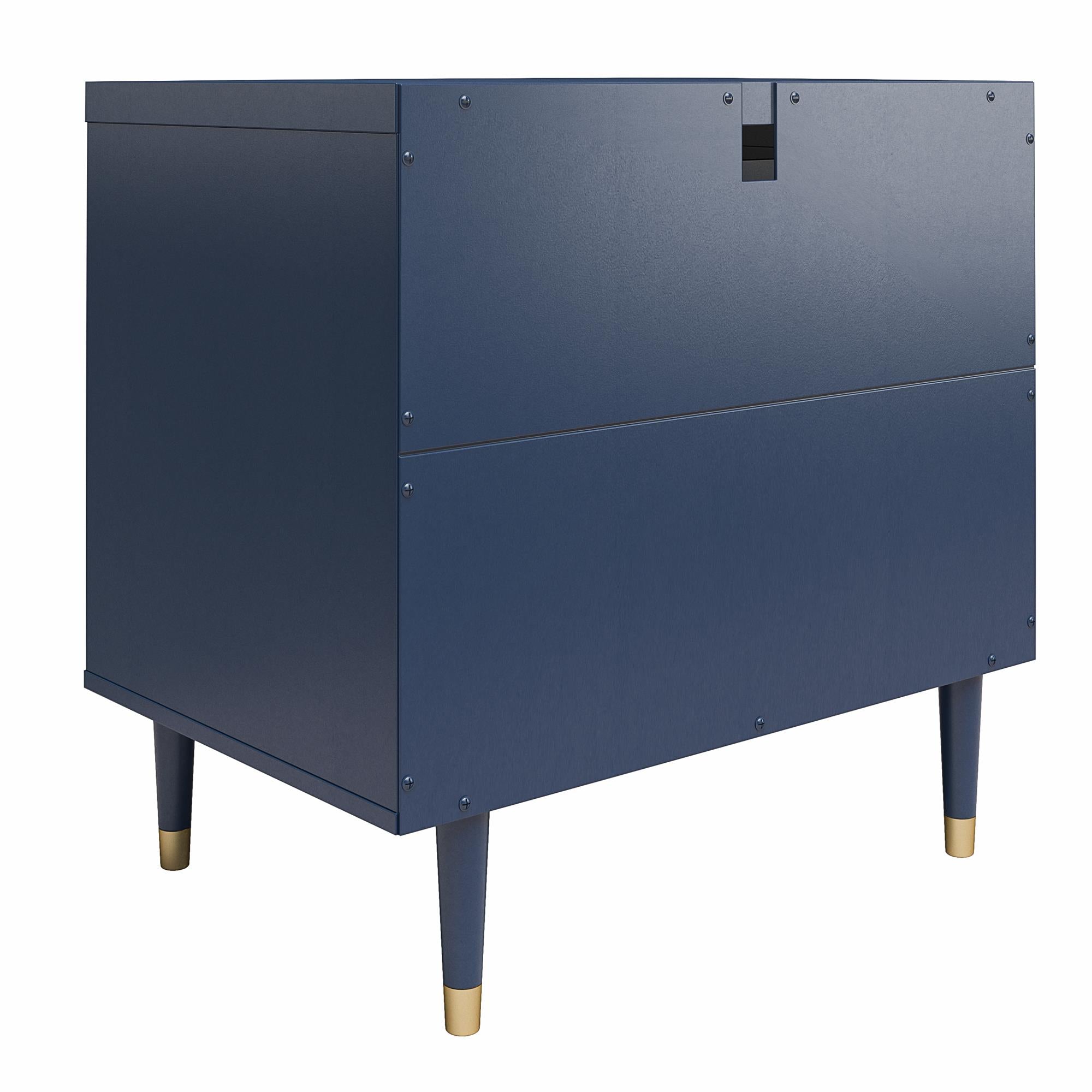 CosmoLiving Elizabeth Nightstand - Navy