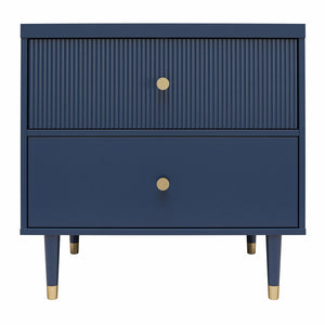 CosmoLiving Elizabeth Nightstand - Navy