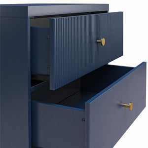 CosmoLiving Elizabeth Nightstand - Navy