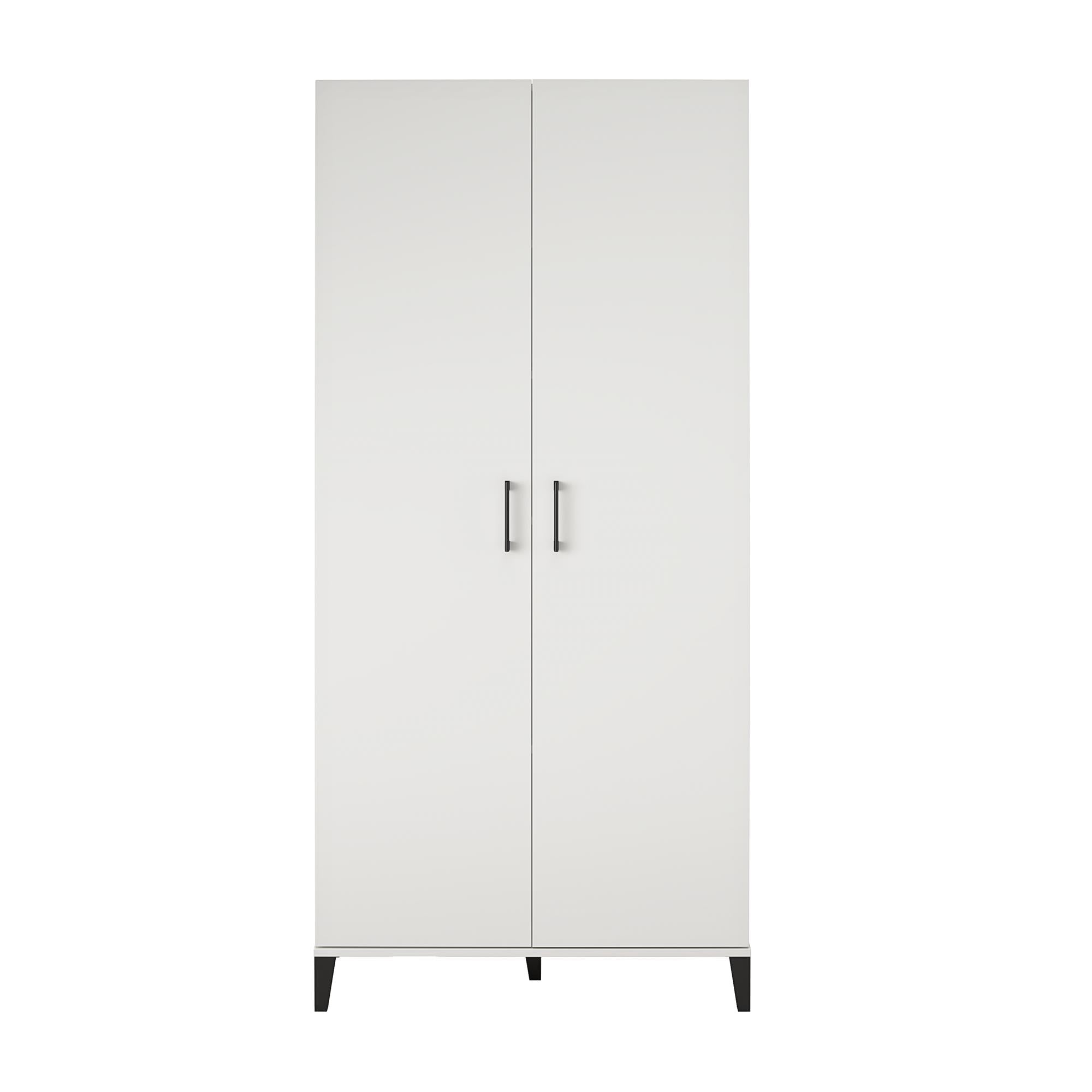 Systembuild Evolution Flex Tall Storage Cabinet - White