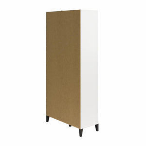 Systembuild Evolution Flex Athletic Shoe Storage Cabinet for Boots & Tennis Shoes - White