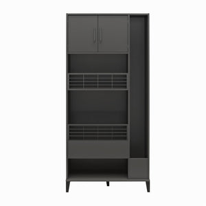 Systembuild Evolution Flex Sports Storage Cabinet - Graphite