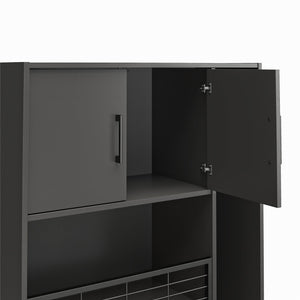 Systembuild Evolution Flex Sports Storage Cabinet - Graphite