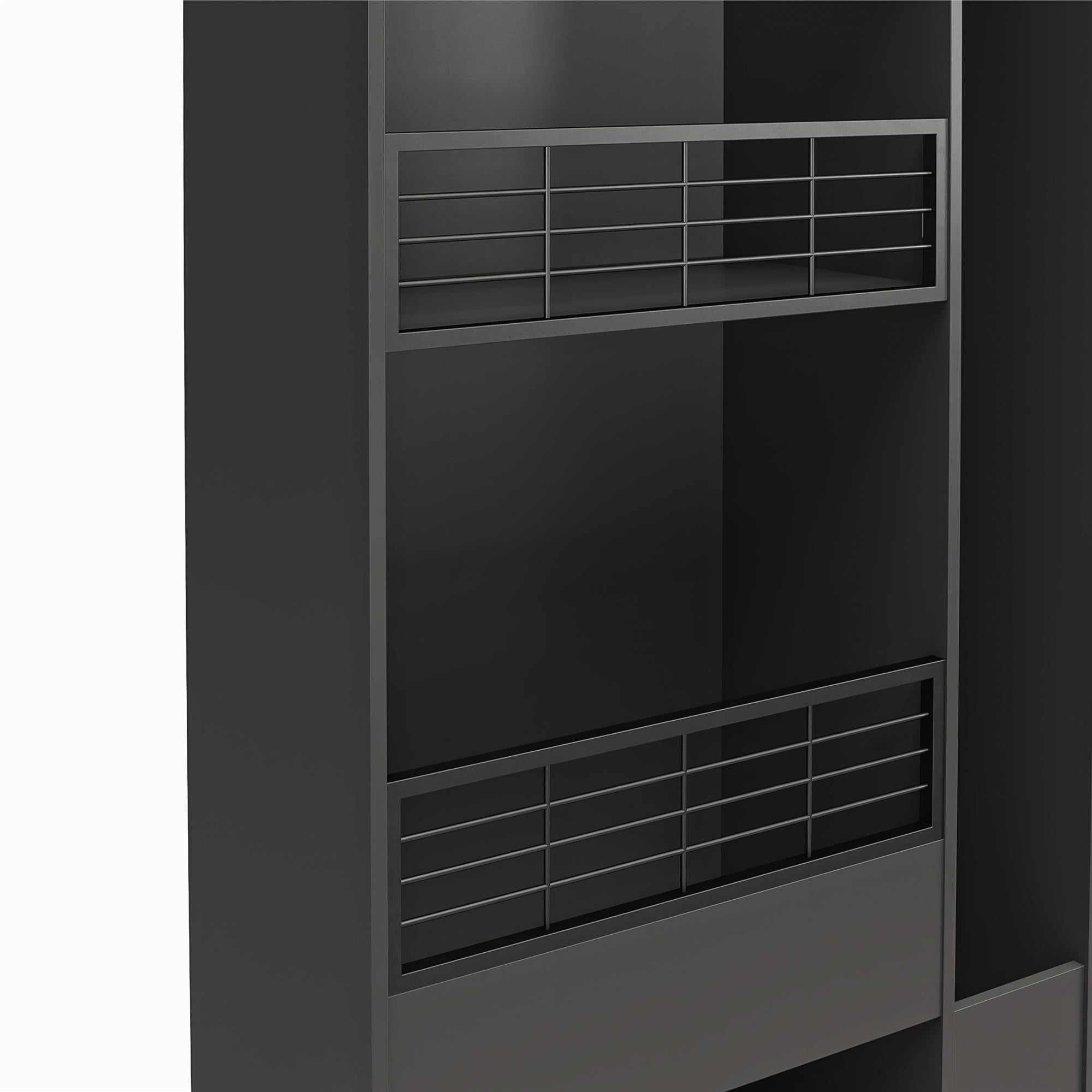 Systembuild Evolution Flex Sports Storage Cabinet - Graphite