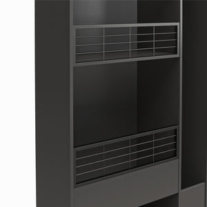 Systembuild Evolution Flex Sports Storage Cabinet - Graphite
