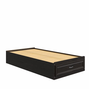 Ameriwood Home Hillview Twin Platform Bed with Storage Drawer - Espresso