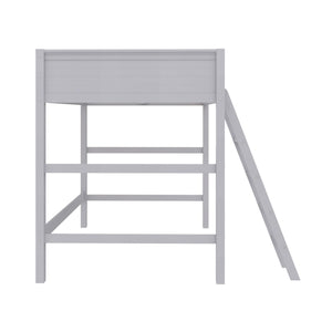 DHP Denver Kids' Loft Bed - Gray - Full