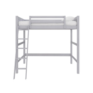 DHP Denver Kids' Loft Bed - Gray - Full