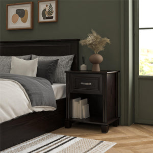 Ameriwood Home Hillview Nightstand - Espresso
