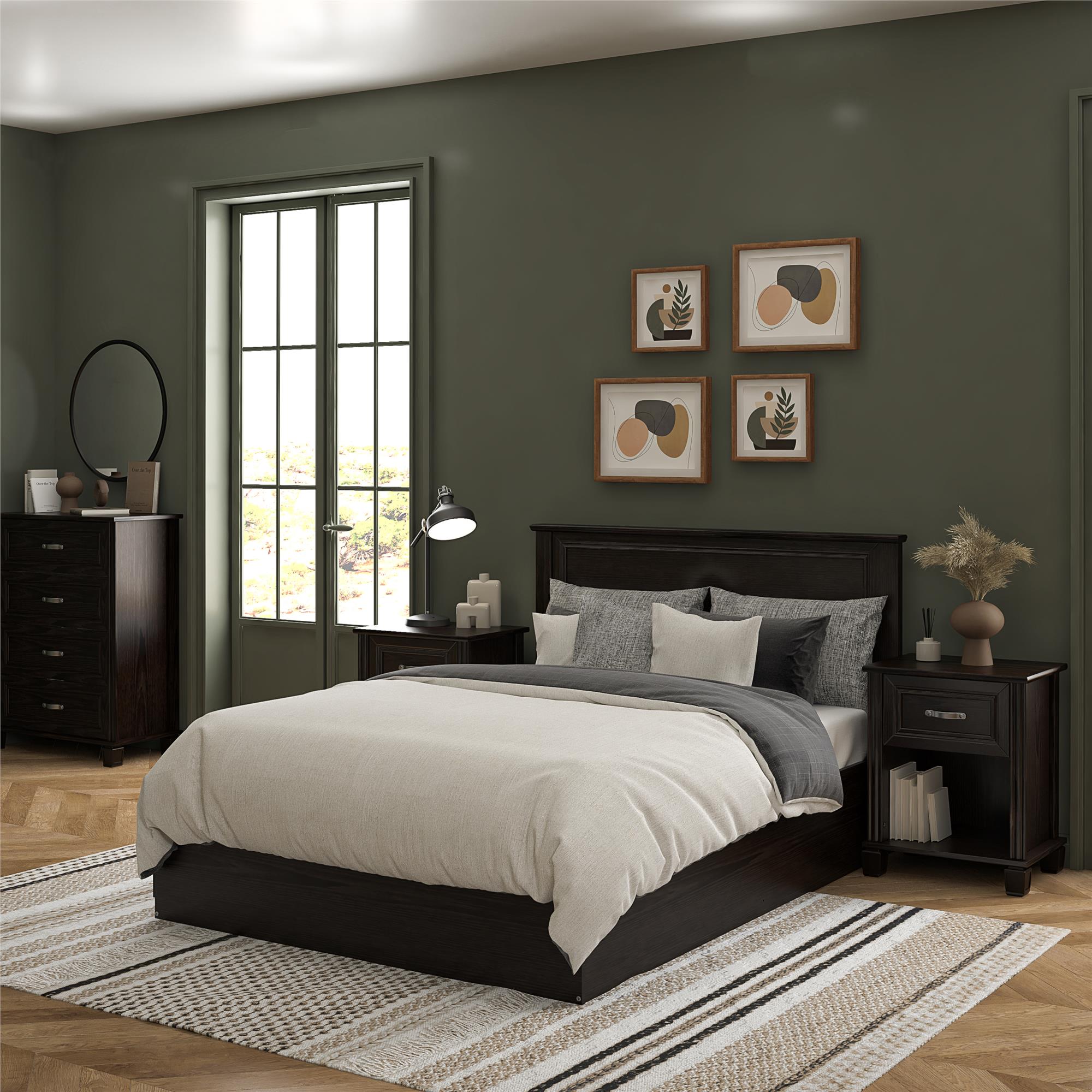 Ameriwood Home Hillview Full Headboard - Espresso