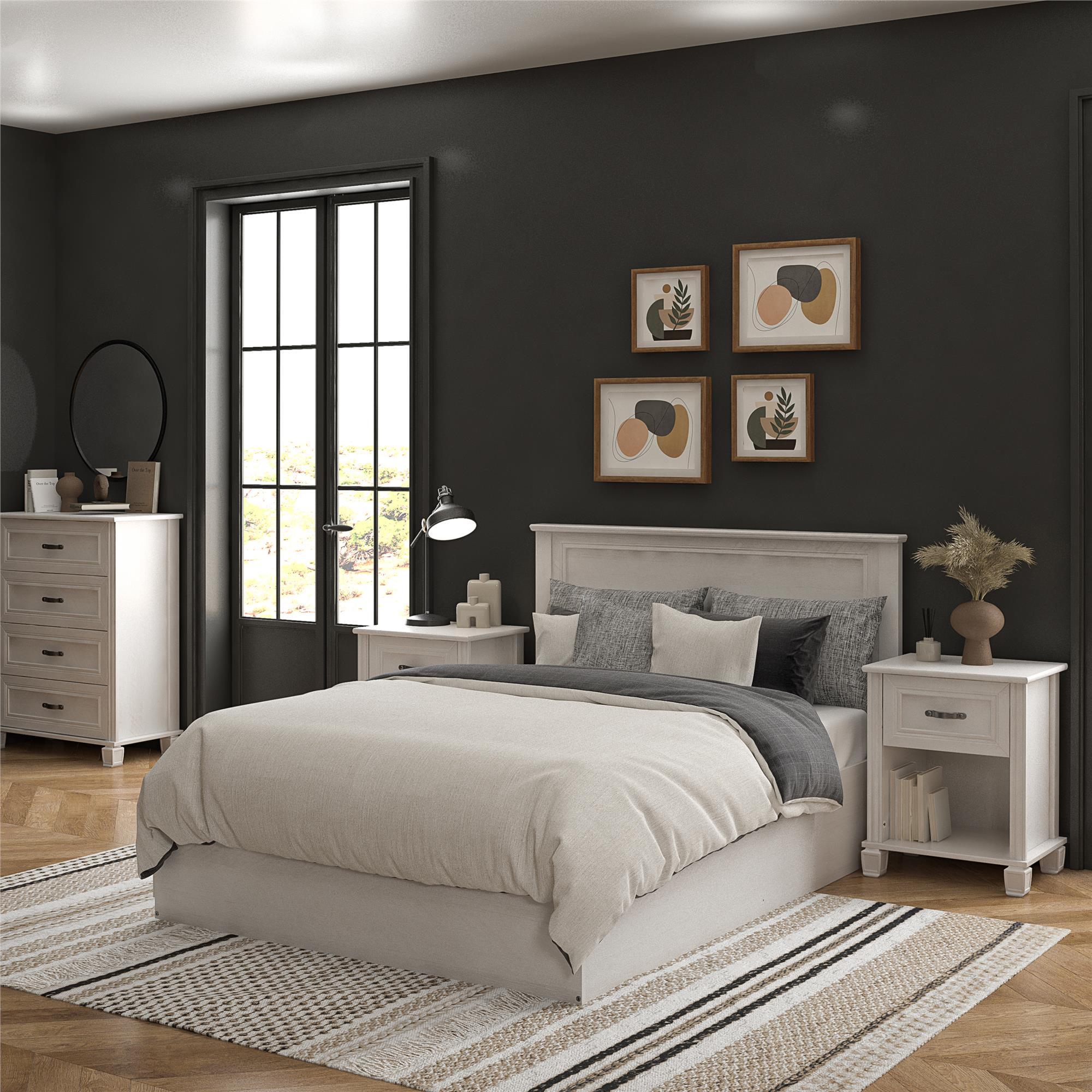 Ameriwood Home Hillview Full Headboard - Ivory Oak