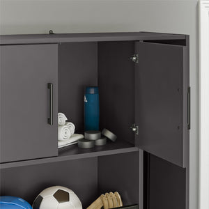 Systembuild Evolution Flex Sports Storage Cabinet - Graphite