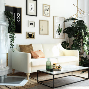 Mr. Kate Tess Sofa - White