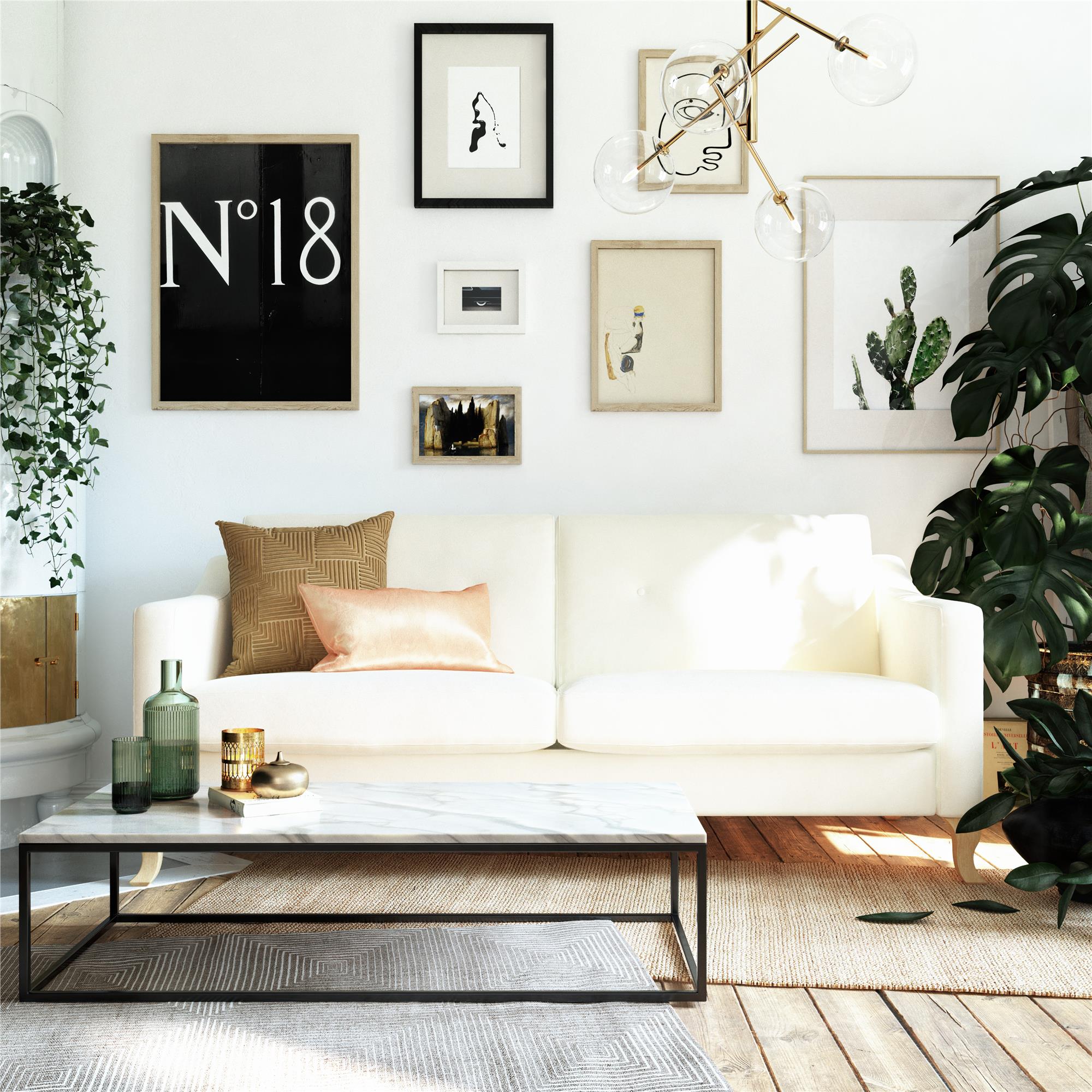 Mr. Kate Tess Sofa - White
