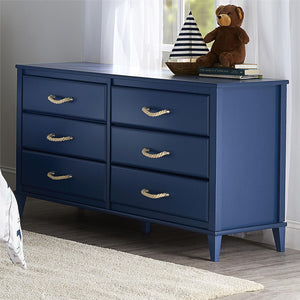 Sierra Ridge Mesa Blue Kids' 6 Drawer Dresser - Blue