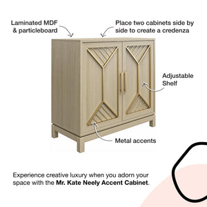 Mr. Kate Neely Accent Cabinet - Pale Oak
