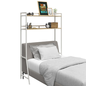 Novogratz Beverly Over-The-Bed Storage for Twin & XL Twin Beds - Blonde Oak