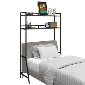 Novogratz Beverly Over-The-Bed Storage for Twin & XL Twin Beds - Espresso