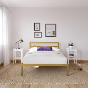Signature Sleep Premium Modern Platform Bed - Gold - Full