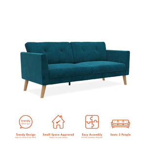 CosmoLiving Gloria Sofa - Blue