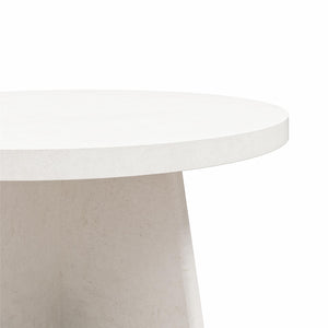 Ameriwood Home Liam Round Coffee Table - Plaster