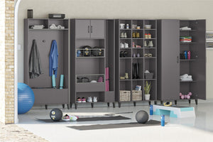 Systembuild Evolution Flex Sports Storage Cabinet - Graphite