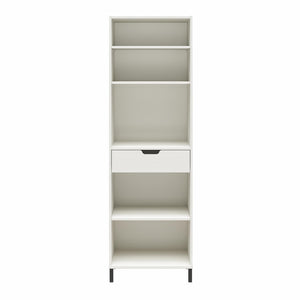 Systembuild Evolution Versa Open Cabinet with Drawer - White
