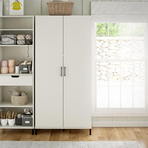 Systembuild Evolution Versa 36" Wide 2 Door Storage Cabinet - White