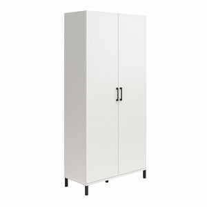 Systembuild Evolution Versa 36" Wide 2 Door Storage Cabinet - White