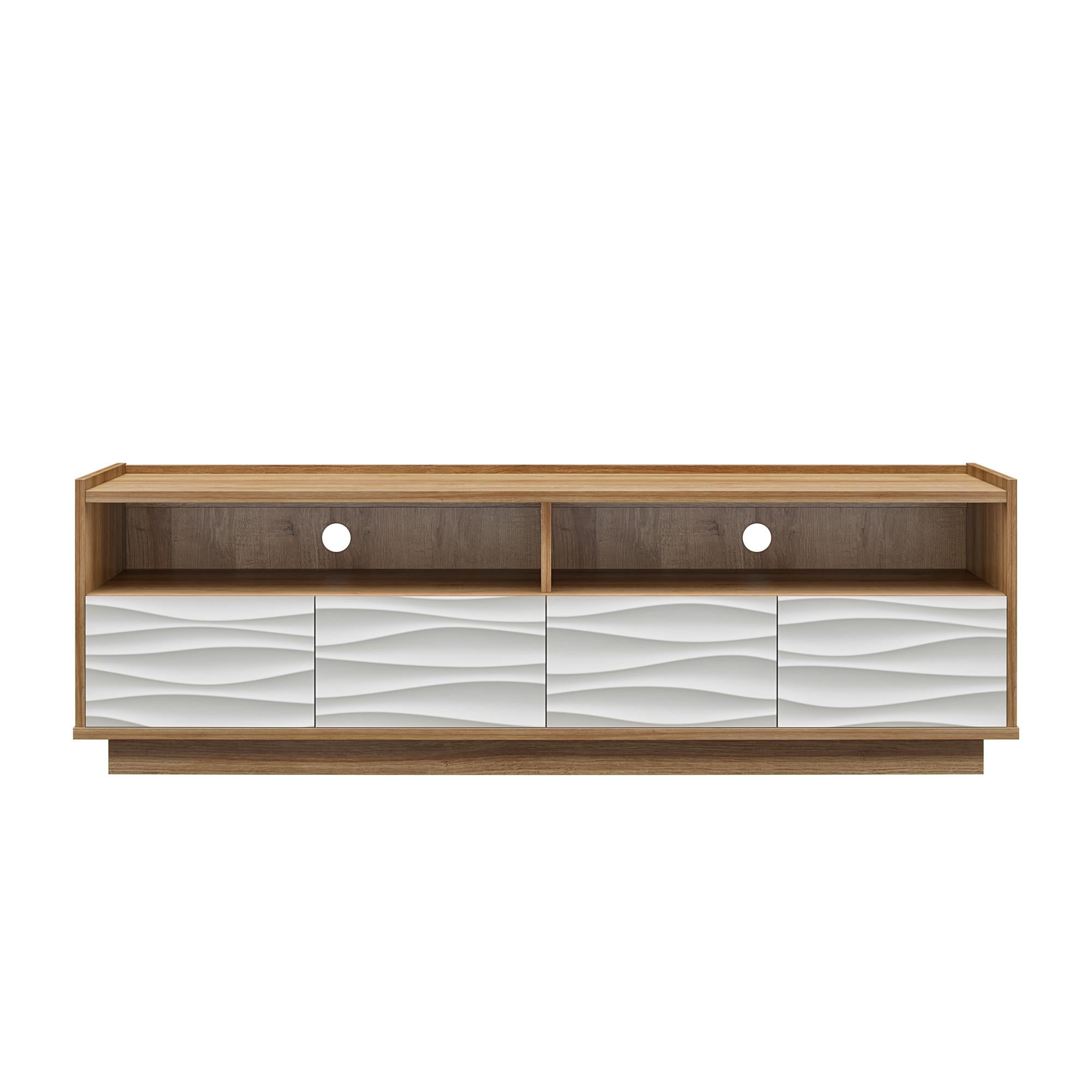 Ameriwood Home Wynn TV Stand for TVs up to 65" - Natural