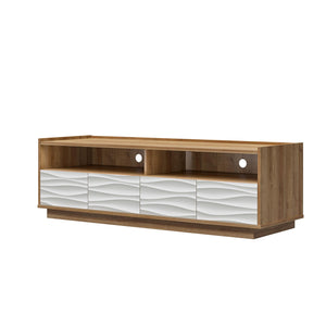 Ameriwood Home Wynn TV Stand for TVs up to 65" - Natural
