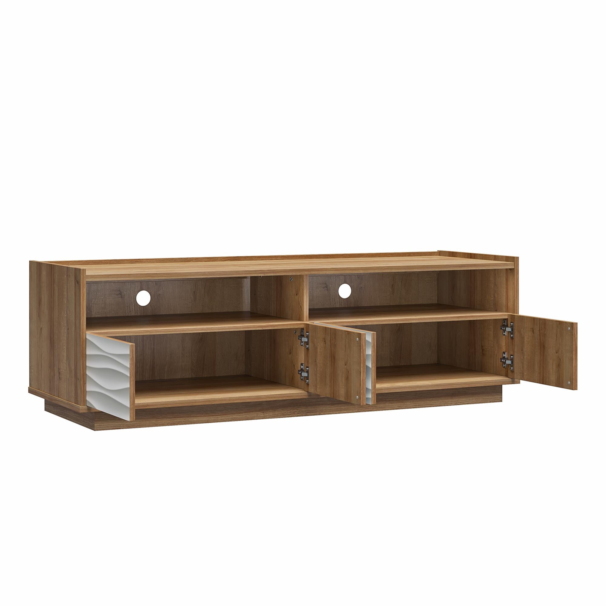 Ameriwood Home Wynn TV Stand for TVs up to 65" - Natural