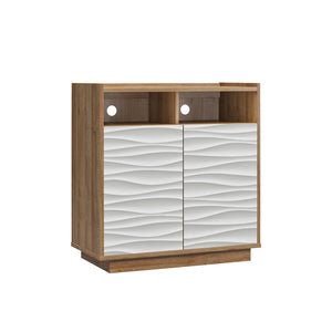 Ameriwood Home Wynn 2-Door Accent Cabinet  - Natural