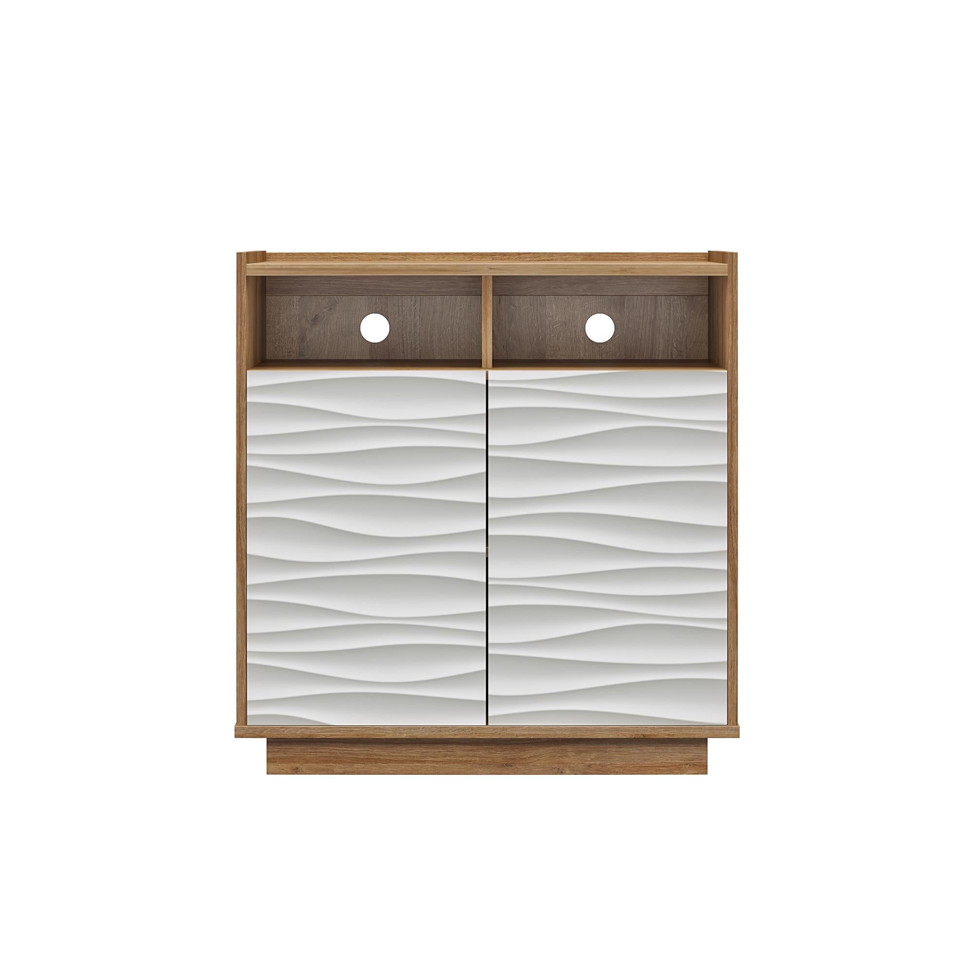 Ameriwood Home Wynn 2-Door Accent Cabinet  - Natural