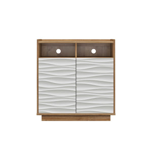 Ameriwood Home Wynn 2-Door Accent Cabinet  - Natural