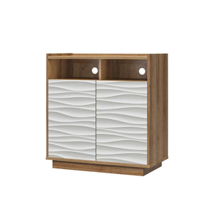 Ameriwood Home Wynn 2-Door Accent Cabinet  - Natural