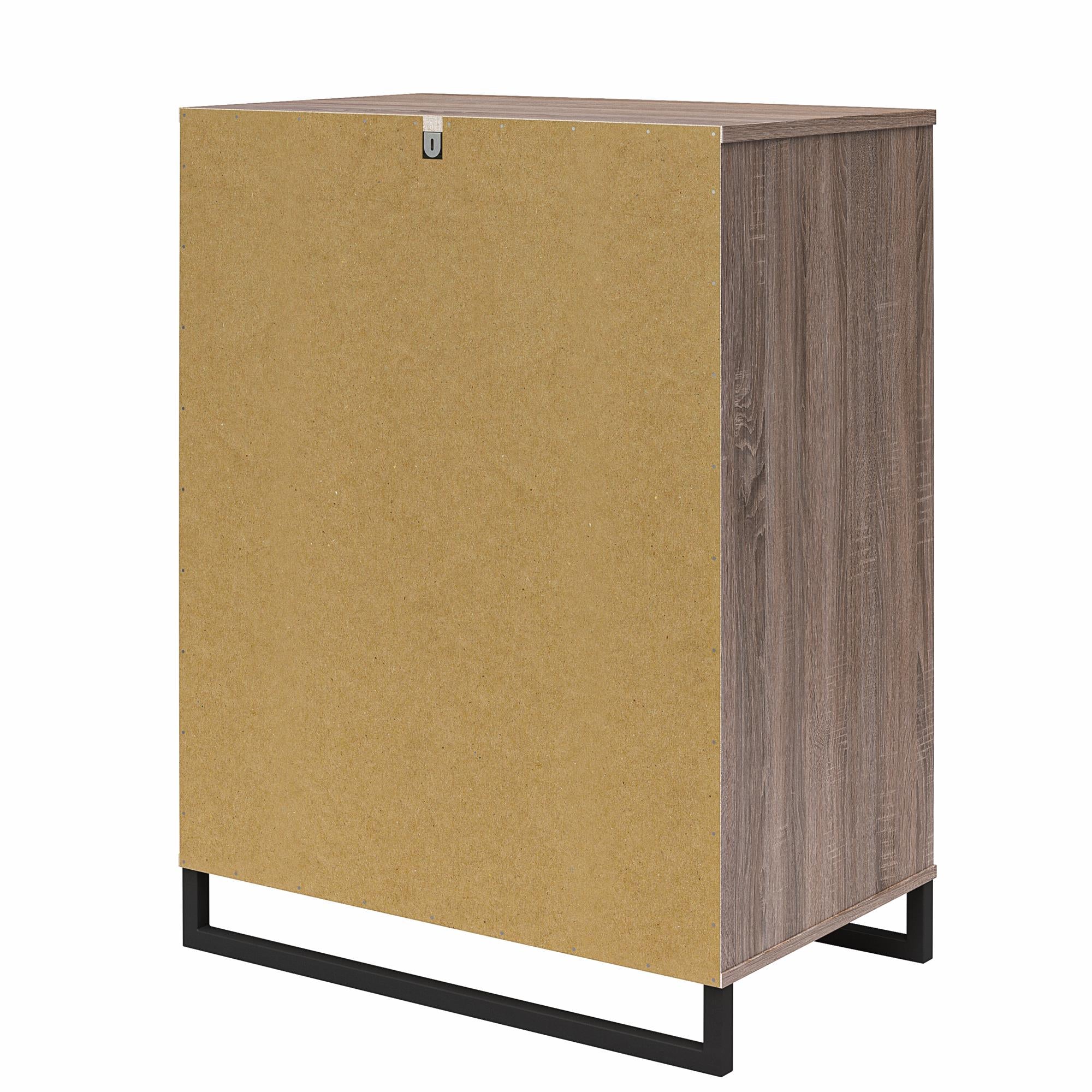 Ameriwood Home 4 Drawer Dresser - Distressed Gray Oak
