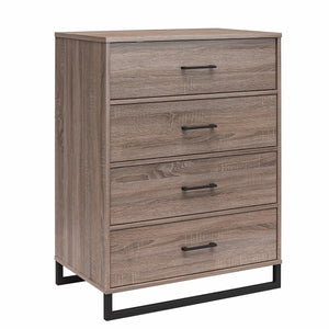 Ameriwood Home 4 Drawer Dresser - Distressed Gray Oak